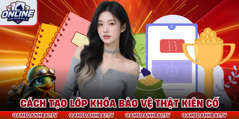 Cách tạo lớp khóa bảo vệ thật kiên cố