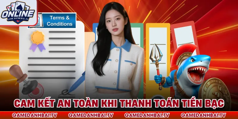 Cam kết an toàn khi thanh toán tiền bạc
