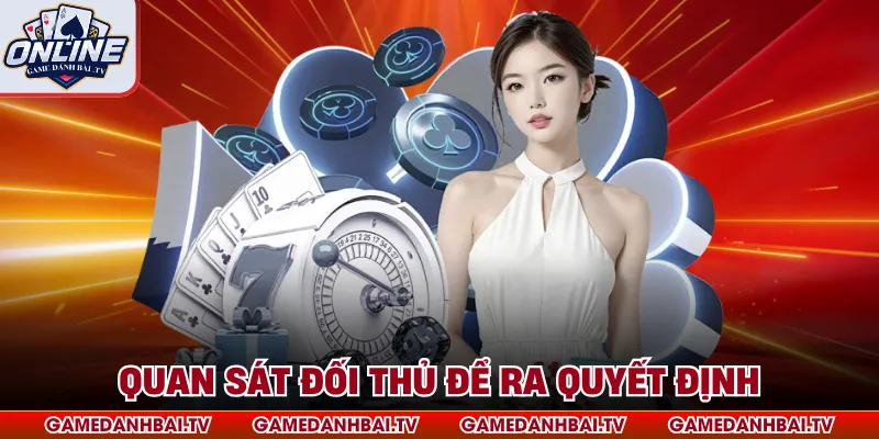 Quan sát đối thủ để ra quyết định